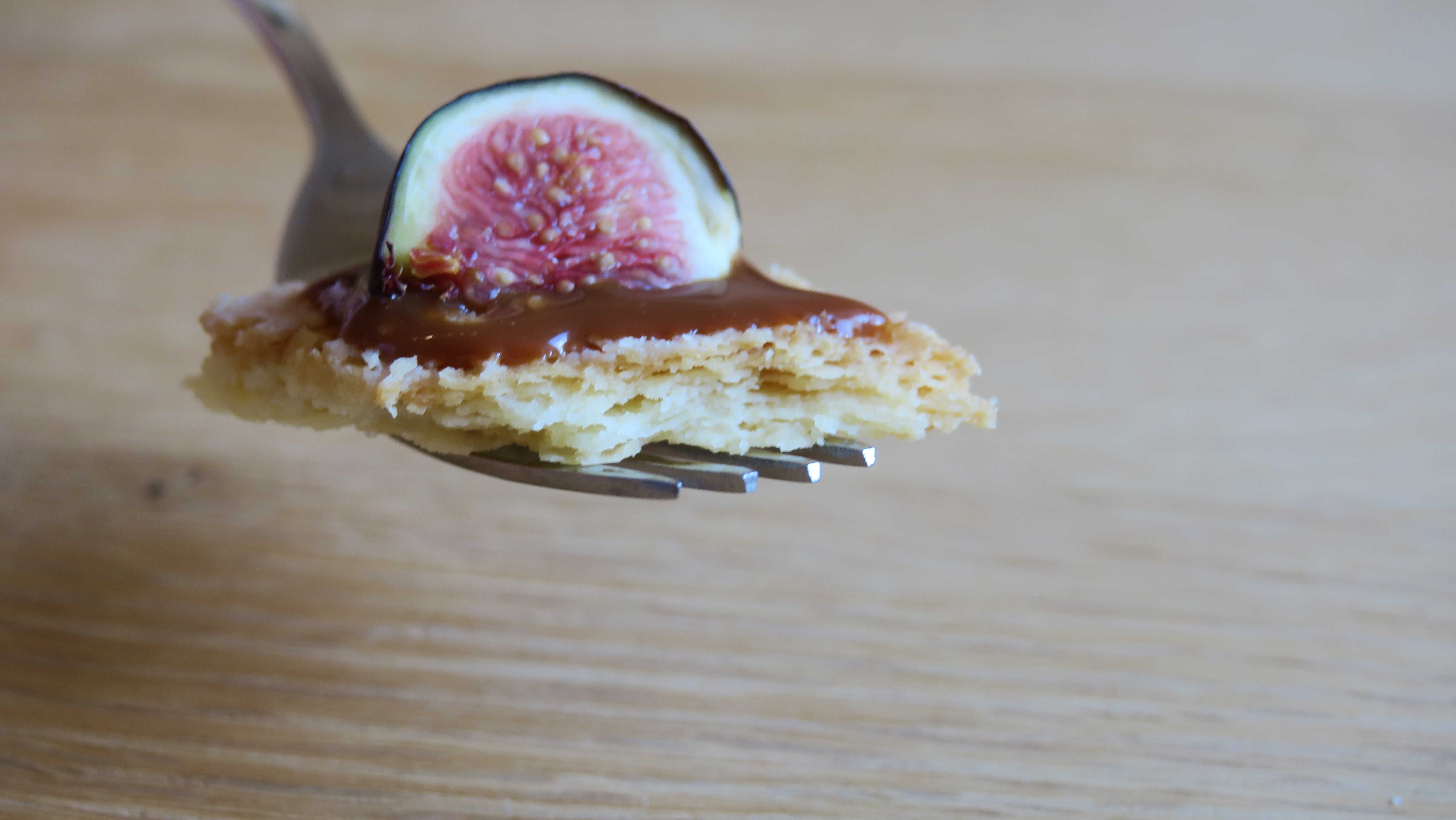 Recette Tartines aux Figues et Dulce de Leche - Pinky Cake