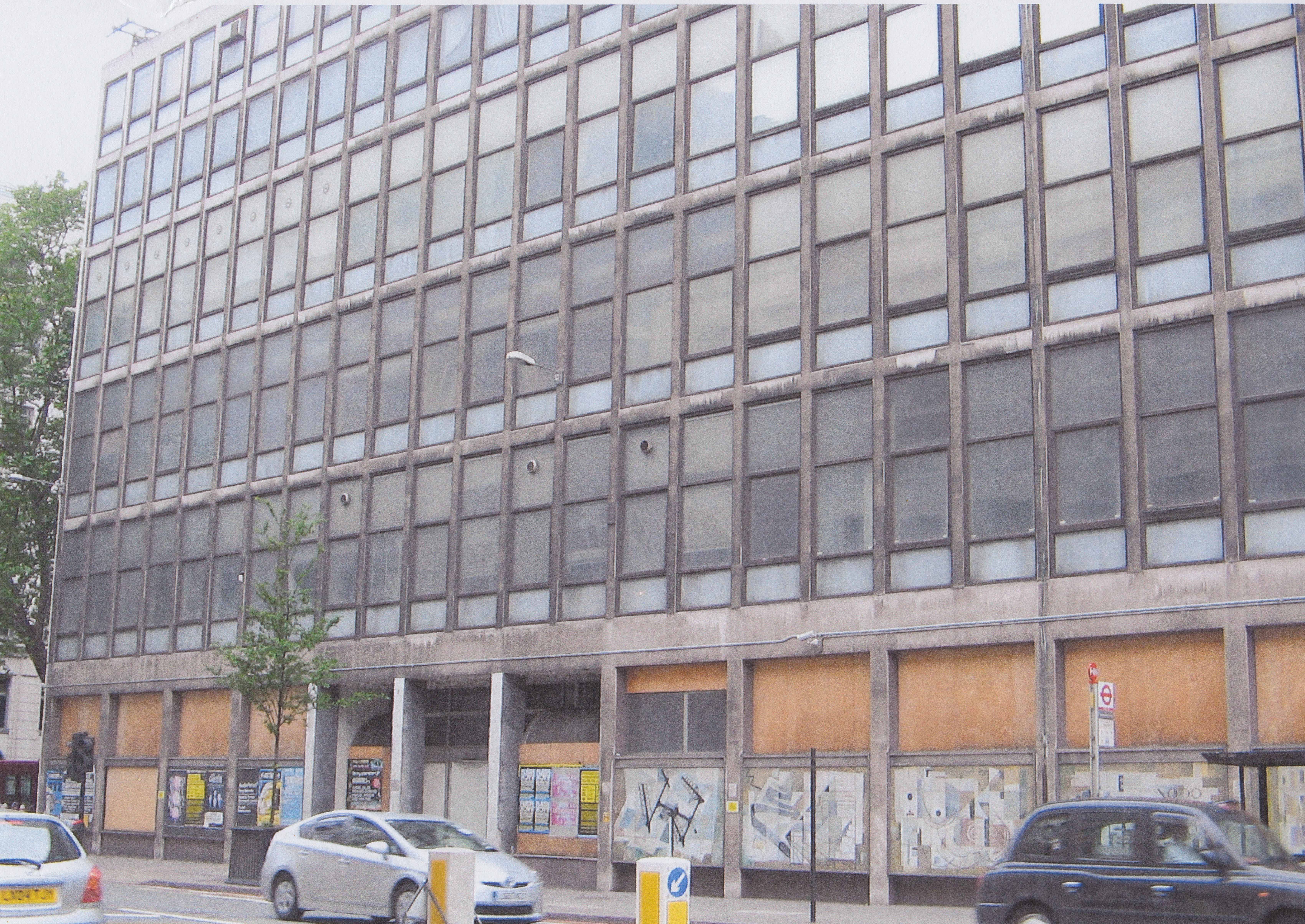 On Farringdon Street - awaiting demolition