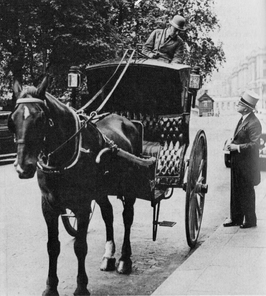 Sir Edward used this mode of transport during the war, when petrol rationing curtailed use of taxis