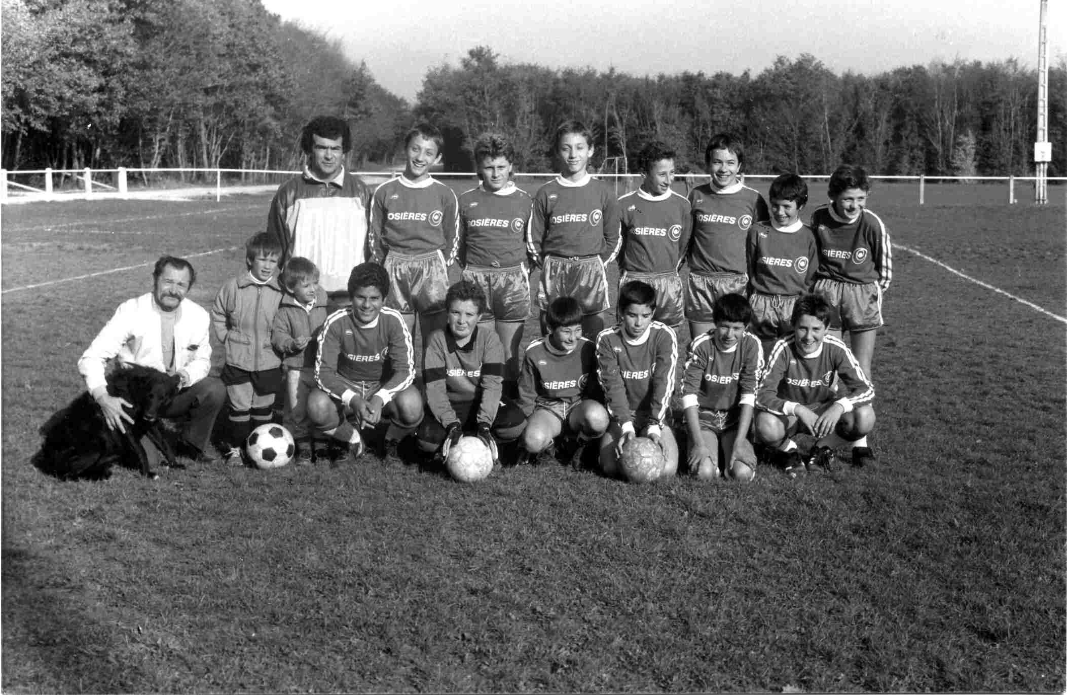 Minimes saison 1988-1989