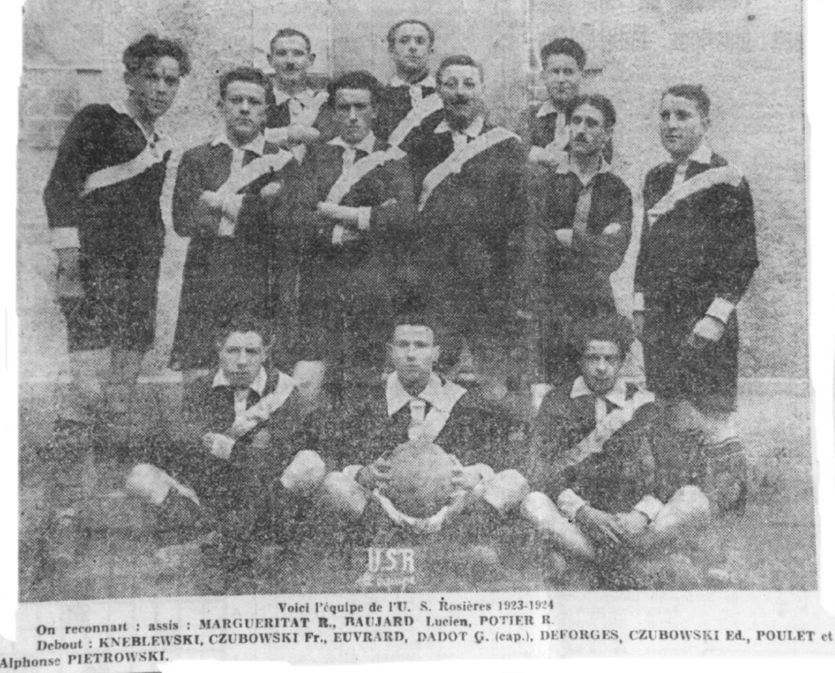 Seniors saison 1923-1924
