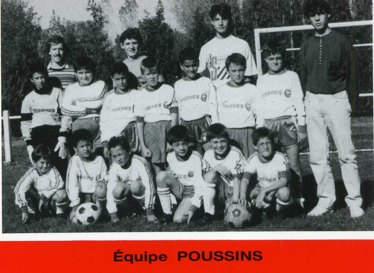 Poussins saison 1990-1991