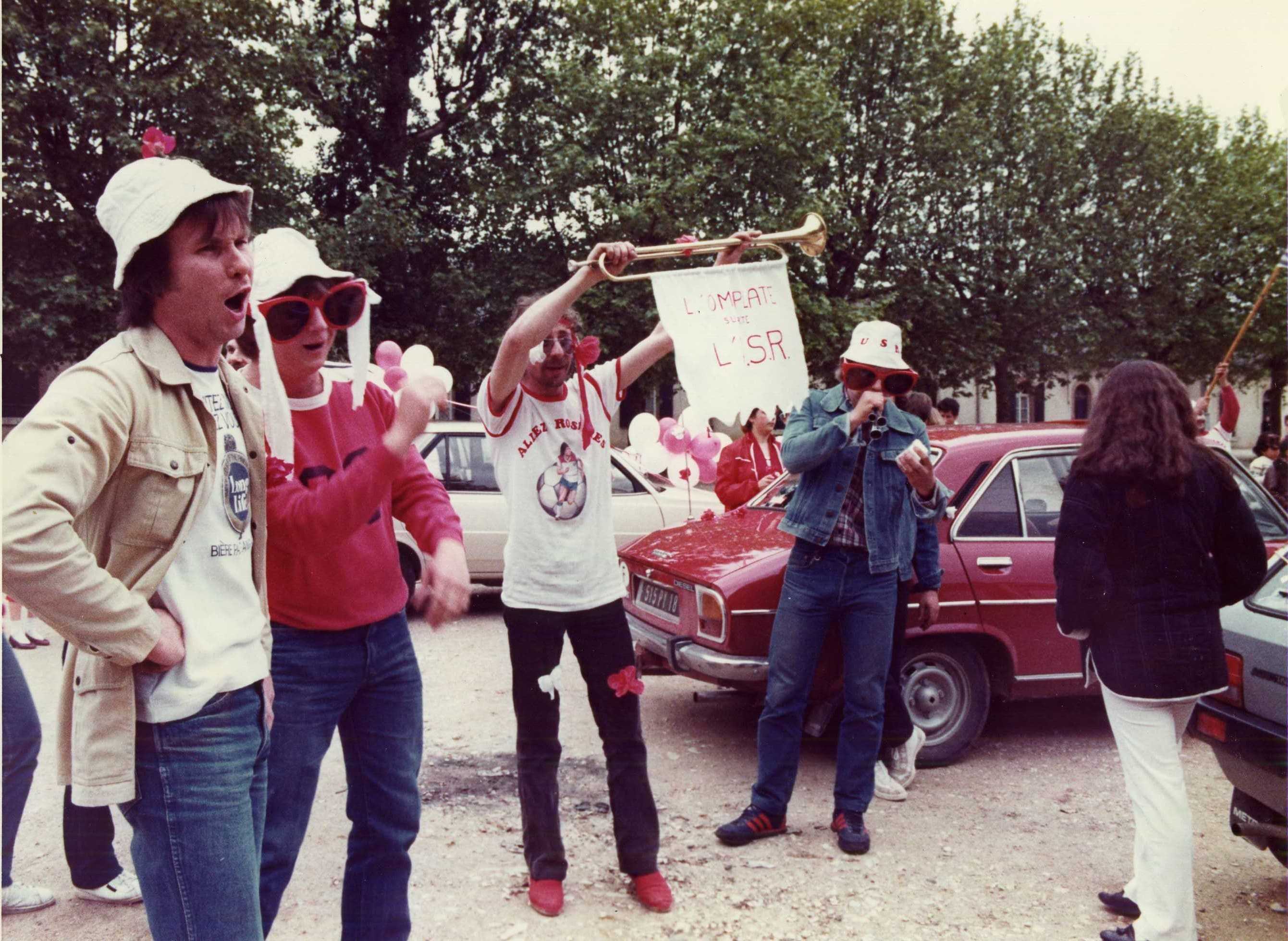 U.S.Rosières contre l' U.S. Saint-Florent (Promotion de Ligue) à Séraucourt le 22 mai 1982